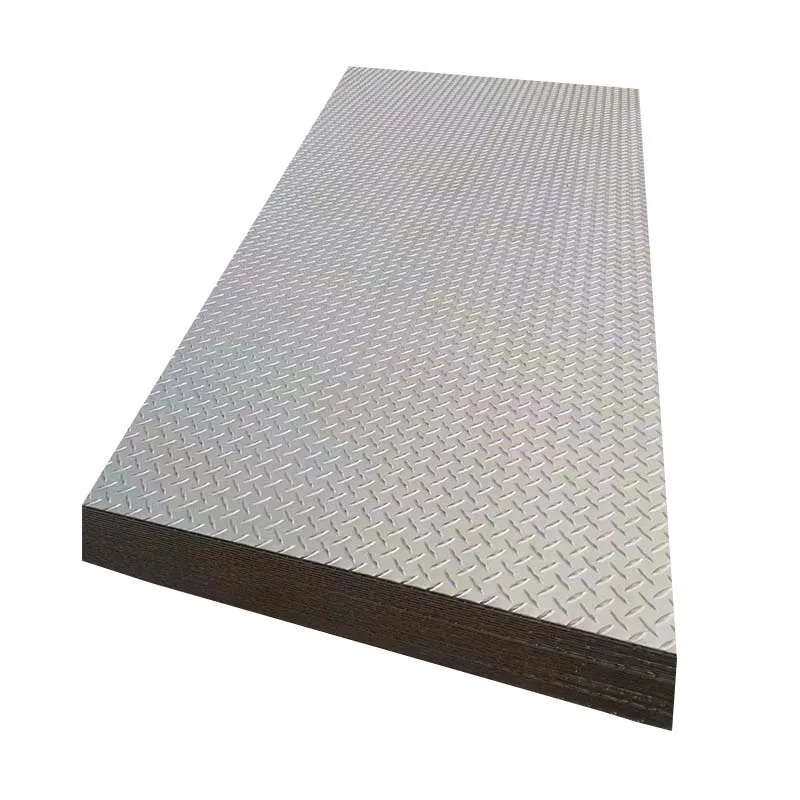 A1100 5754 H111 Alloy Embossed Checkered Five Bar Tread Diamond Aluminum Plate For Floor