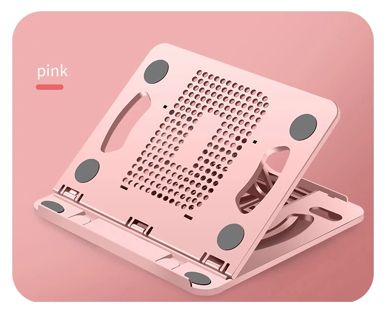 Foldable  Laptop  Stand Holder  Plastic Suitable for 12-17 Inch Gaming Macbook Lenovo Laptop Adjustable Laptop Stand