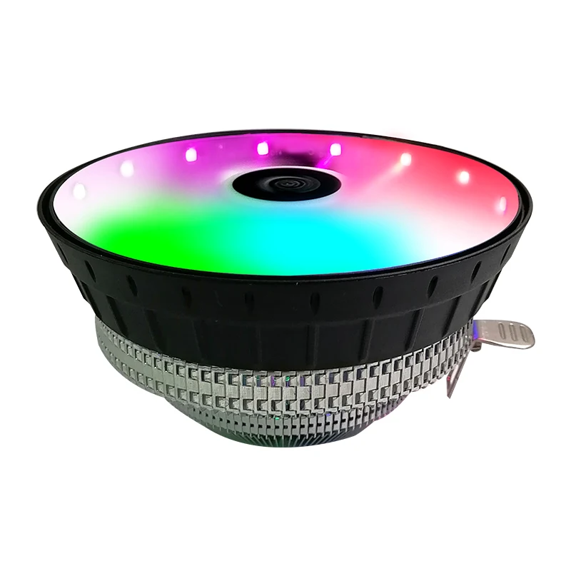 Hot Selling UFO Style Color CPU Cooler Fan CPU Cooling Fan With Heatsink Air Cooler Heatsink & CPU Cooling Fan For Intel