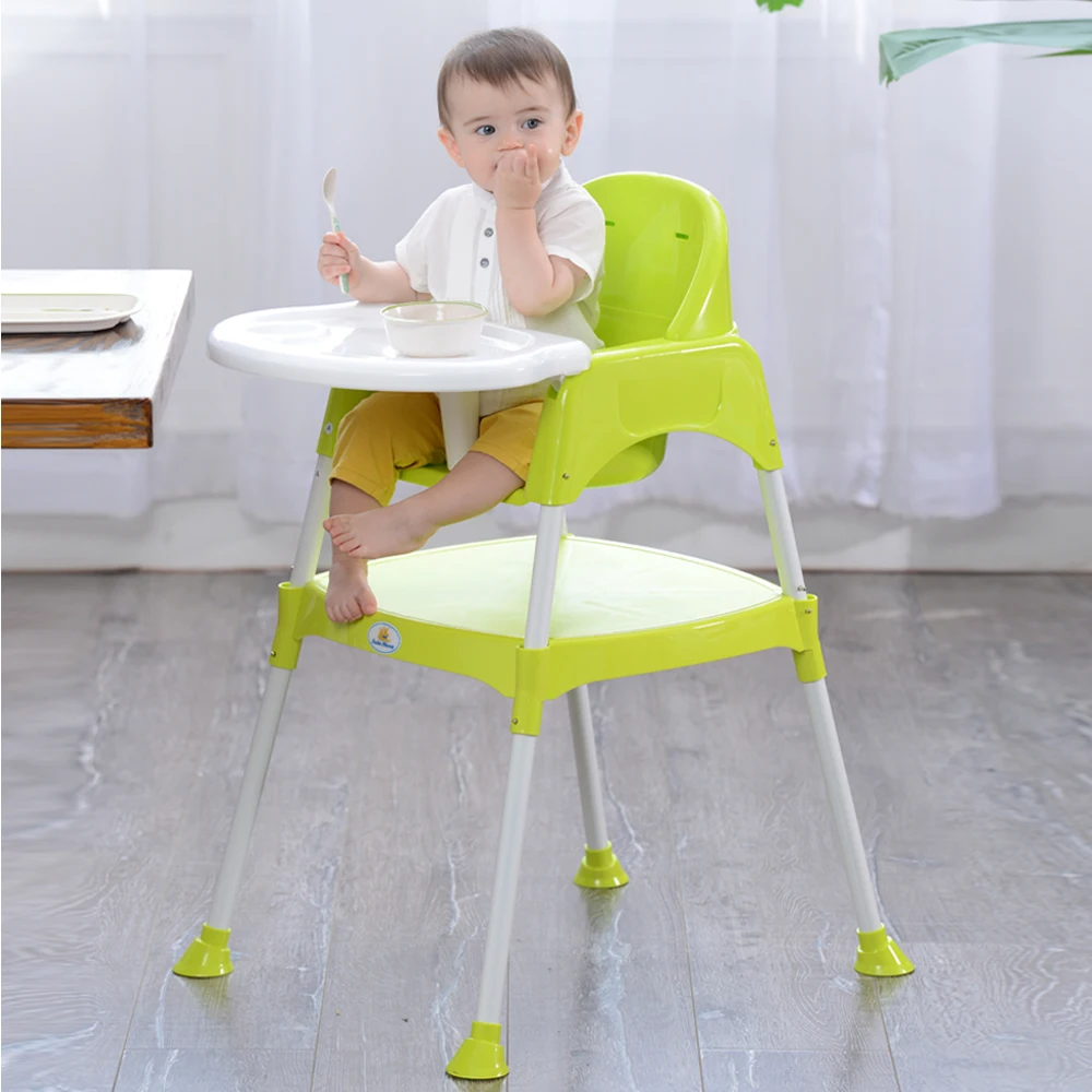 3 in 1  adjustable baby highchair &Table and Chair for Toddler
