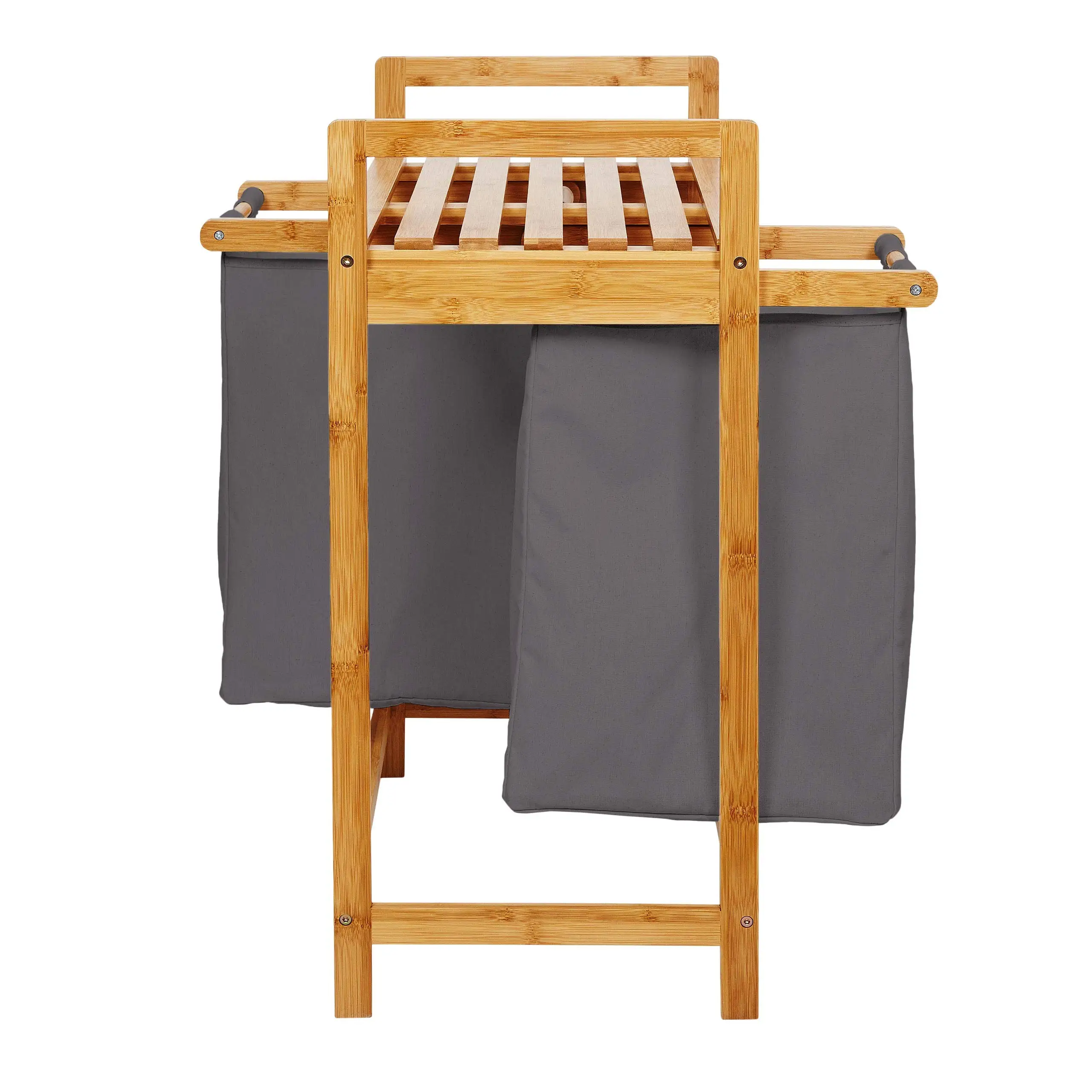 Корзина для белья из натурального бамбука, полки, корзина для белья из бамбука, подставка для белья, корзина для хранения одежды в ванной комнате