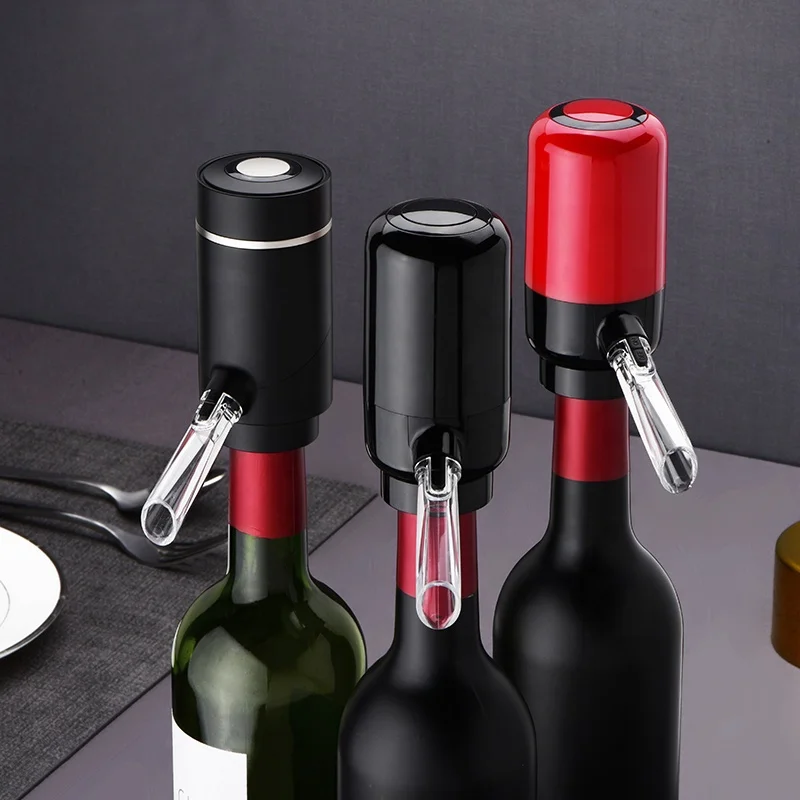 Automatic Shot Liquor Single Bottle Dispenser Electric Wine Dispenser And Decanter
