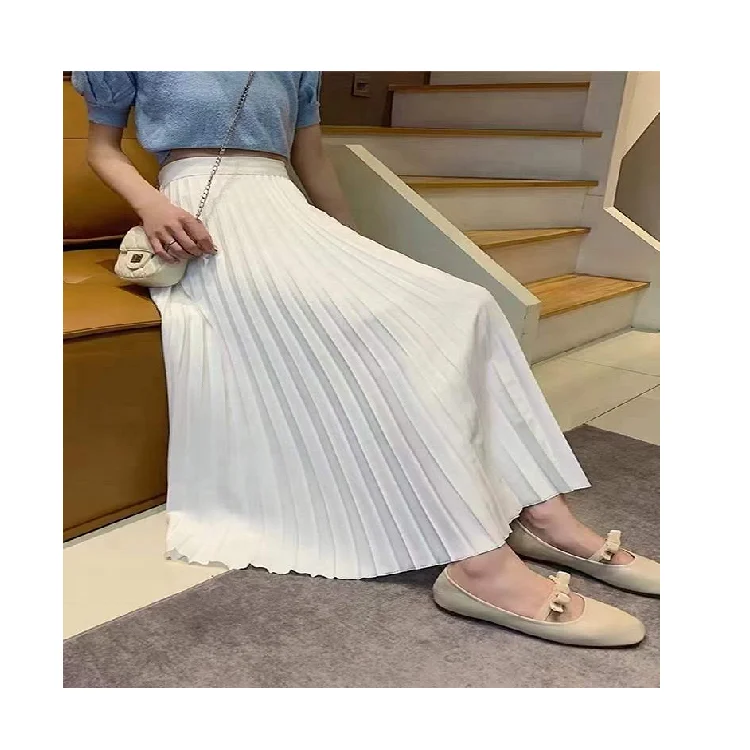 Factory Professional 100% Polyester Microfiber Double Crepe Stripes Jacquard Pleated Chiffon Crepe Fabric For Dress