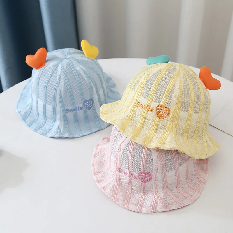 Baby Hat Lovely Kids Cap Summer Princess Hat Summer Outdoor Brim Baby Girl Sun Hat