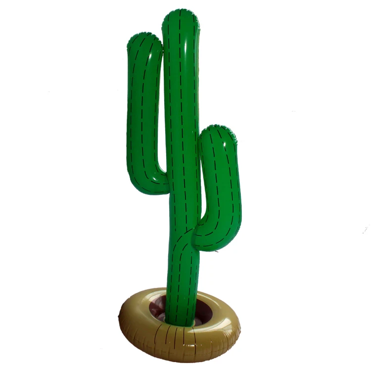 Hot Selling Inflatable Cactus Shape Toss Toys Game Cactus Toss Toys Inflatable Water Toy