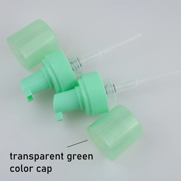 40mm 42mm foam pump colorful plastic liquid dispenser pump foam soap pump for shampoo bottle for daily usage