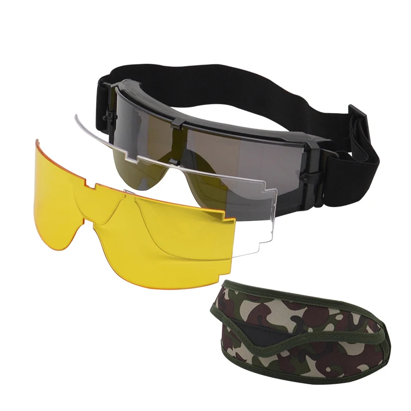 RTS Shooting goggles night vision glasses outdoor clear sunglasses grade men tactical goggles