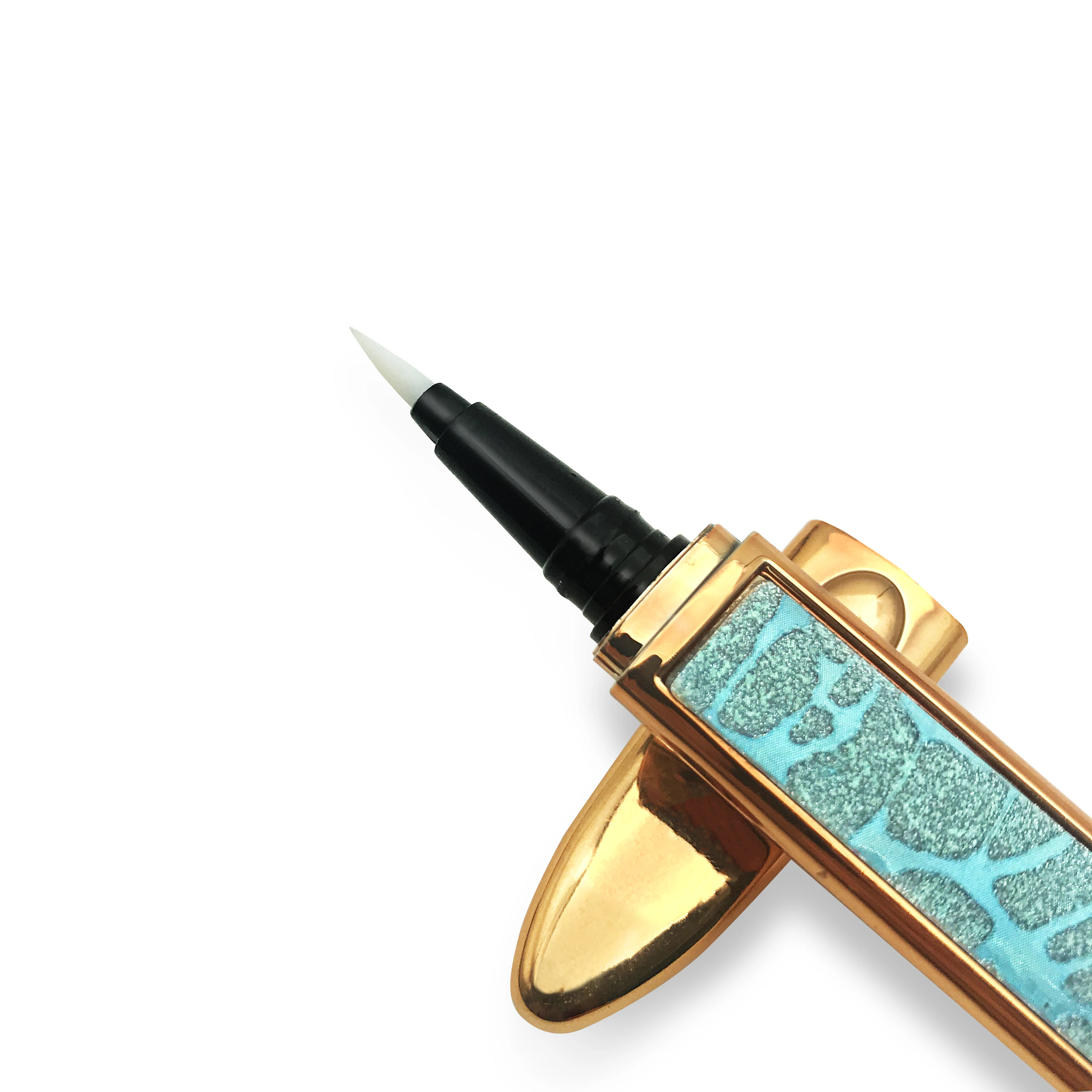 Wholesale Magnetic Adhesive Eyeliner Pen Bling Waterproof Smooth Sticky Eyelash Glue Pen Eyeliner