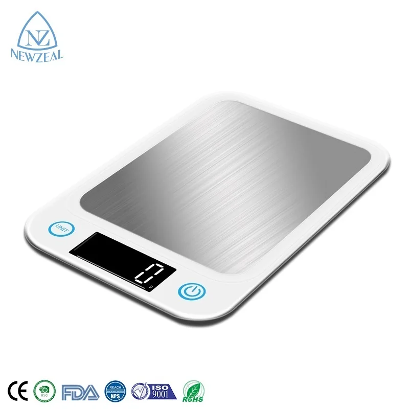 Нержавеющая сталь платформа Профессиональная точность прямоугольник кухонные весы