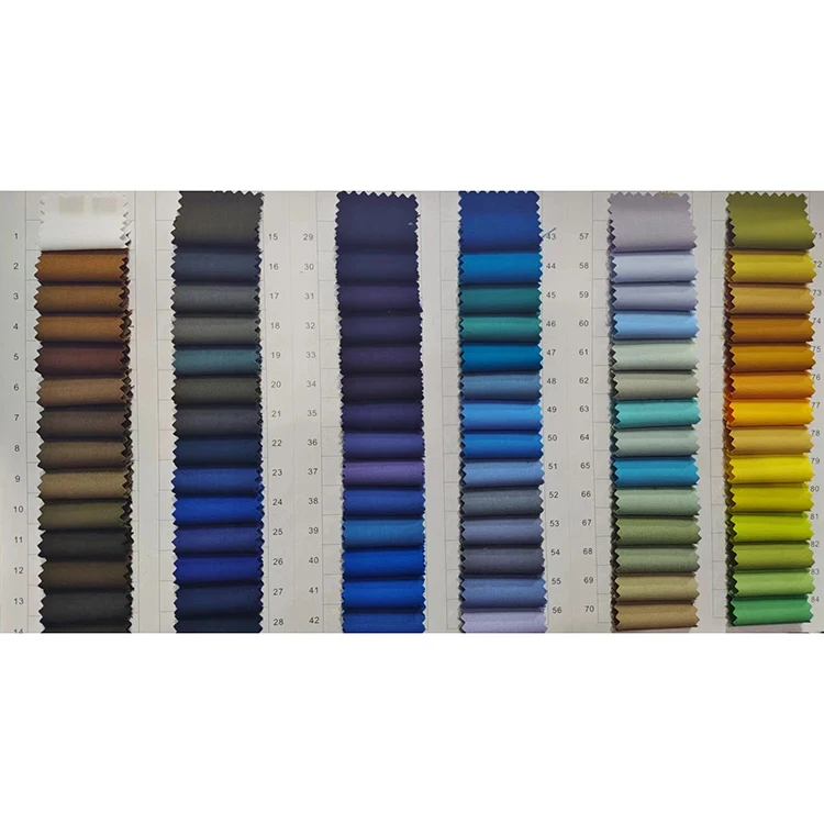 Factory direct sale heavyweight twill TR woven garment material fashion breathable high quality soft business suit fabric