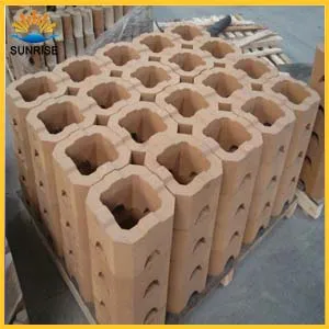 chimney checker block/ magnesia brick for regenerator of blast furnace