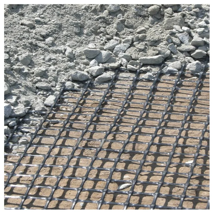 SDM Geogrid Plastic Geogrid PP Plastic Biaxial Geogrid for Subgrade Stabilization