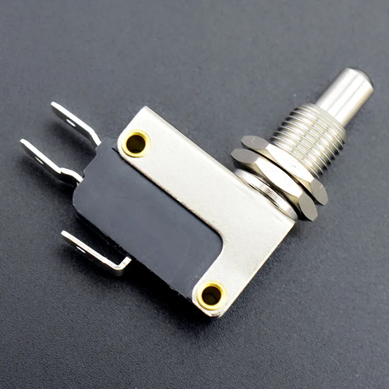 Large Size Metal Switch 3 Pin Push-On Push-Off Button Micro Switch Normally Open And Normally Close Function