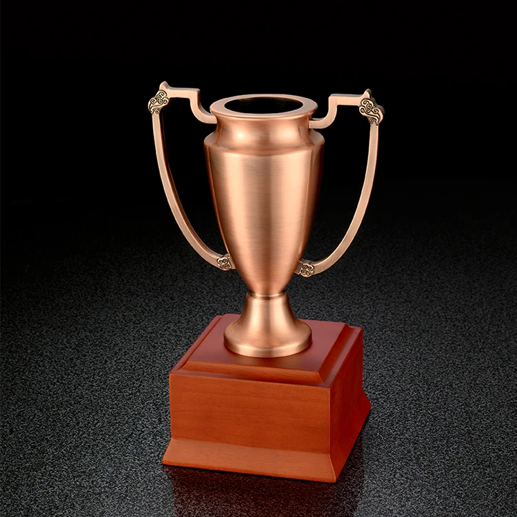 Unique Design Metal Award Ceremony Gift Global Crystal Trophy