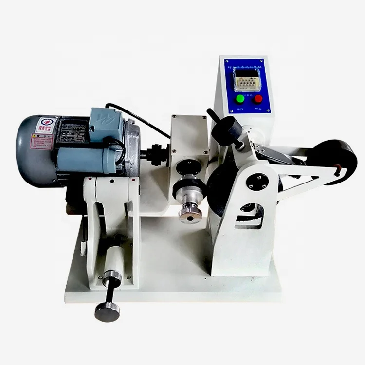 Vulcanized Rubber Wear Resistance Machine Akron Rubber Abrasion Test Machine