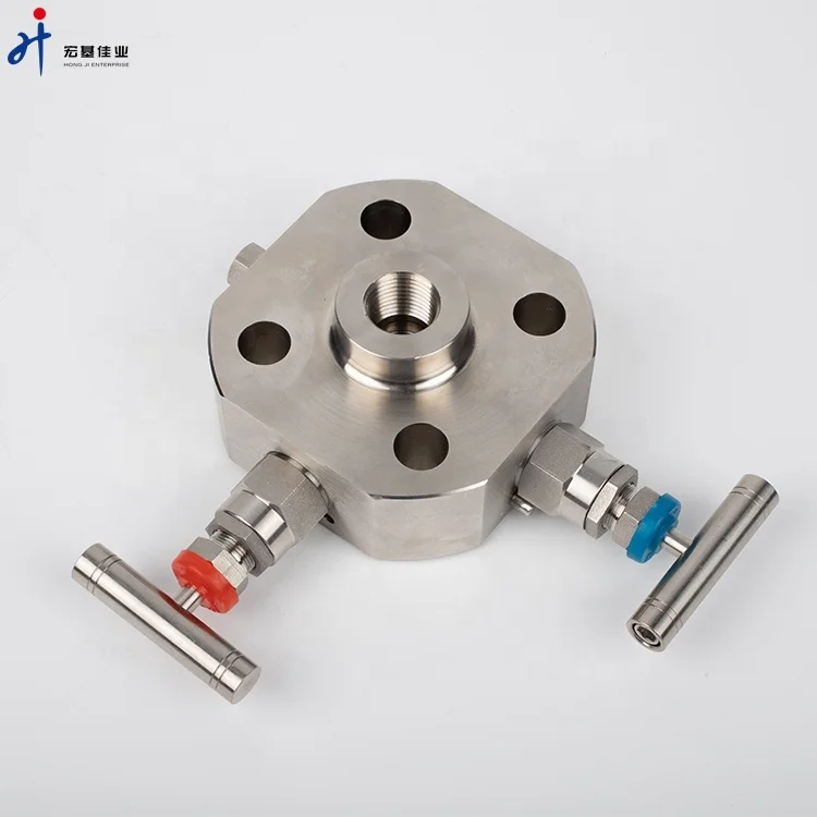Игольчатый клапан Hongji SS316 1/2 дюймов 6000psi фланцевый игольчатый