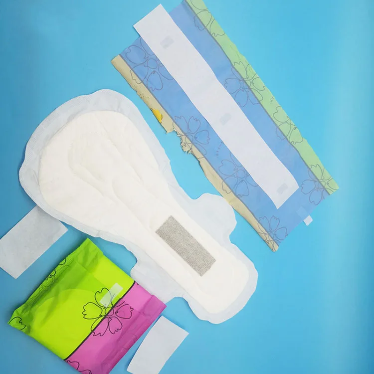 Wholesale female sanitary pads Eco-friendly Biodegradable organic bamboo sanitary napkin pad anion