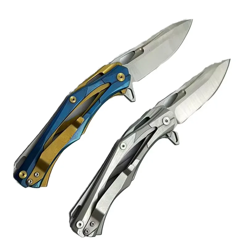High quality Transformers camping hunting knife sharp stainless D2 tactical survival outdoor folding pocket knife