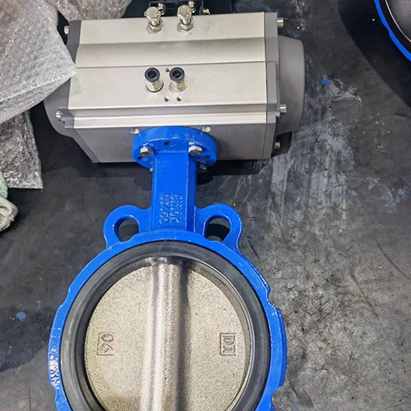 Double Eccentric Butterfly Valve Large Diameter Ductile Iron Double Offset Butterfly Valve