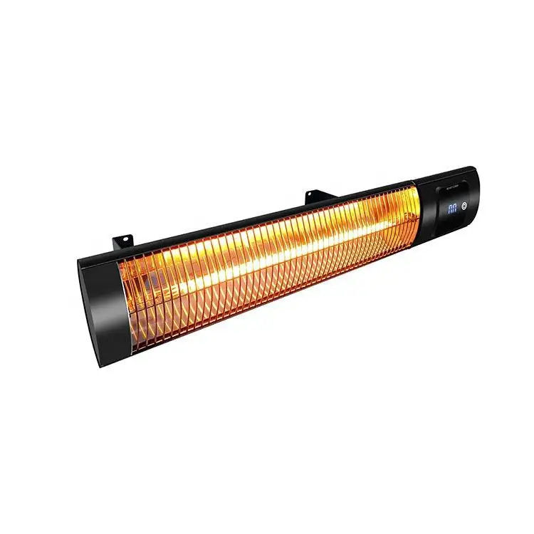 Wall-mounted electric heater heating element without noise shine infrared radiation department line heater