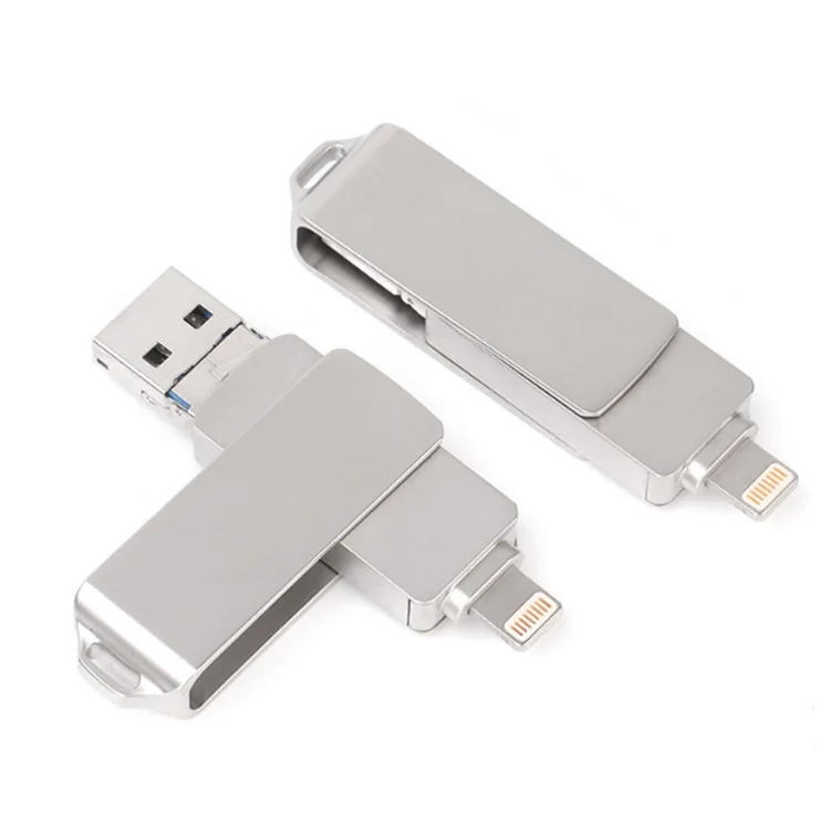 Оптовая продажа с фабрики, металлический OTG Usb флэш-накопитель с индивидуальным логотипом, 16 ГБ, 32 ГБ, 64 ГБ, флэш-накопитель Usb otg Usb хорошего качества