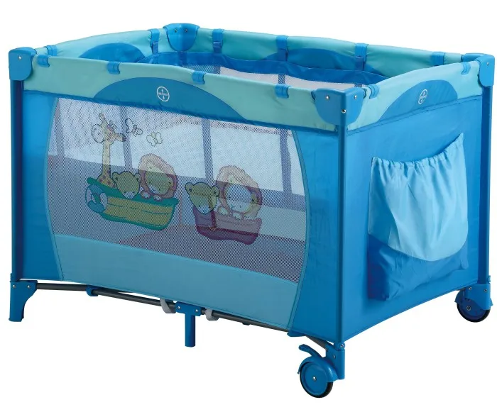 
Folding portable travel cot baby metal iron cribs 