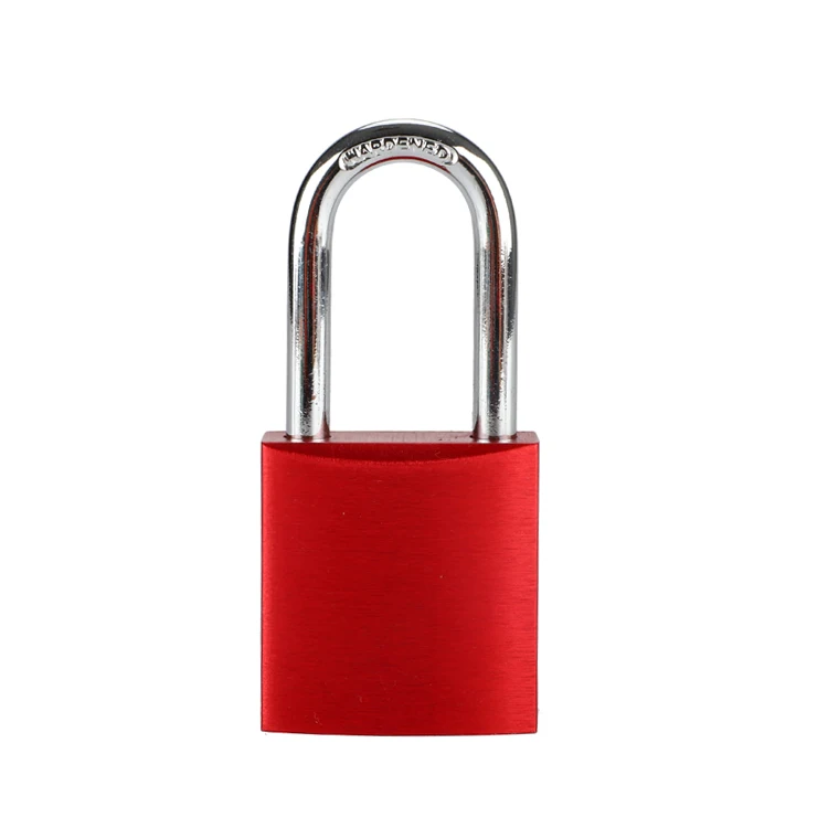 Factory 2021 New Arrival waterproof short beam rectangle aluminum safety padlock