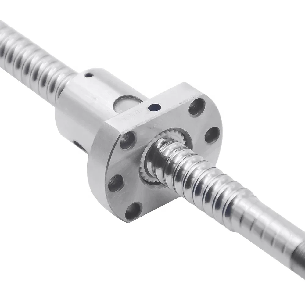 Миниатюрный шариковый винт из стали m10 sfu1002, низкая цена, прецизионный шариковый винт с одной гайкой и линейным приводом C7 для актуато