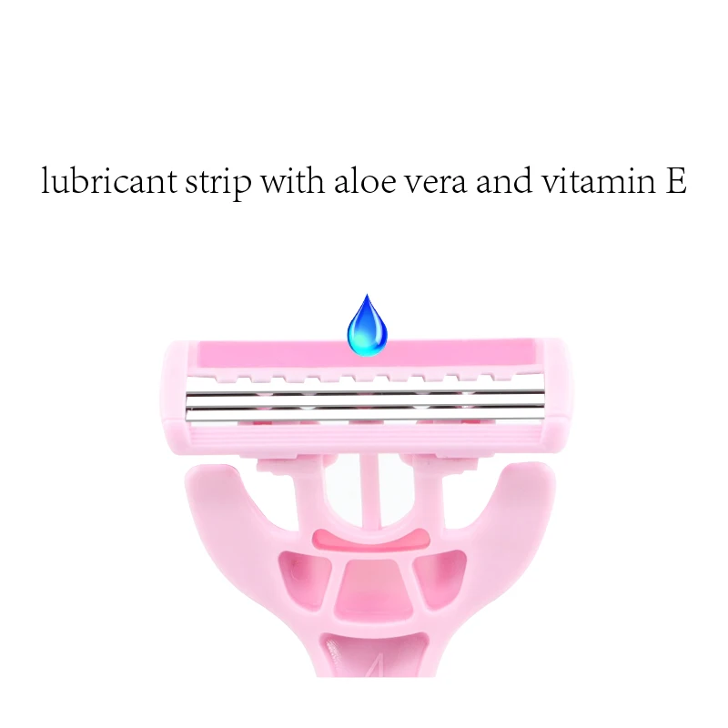 men Razor Greatmax Plastic Handle Safety Women Disposable Triple Blade Shaving Razor Maquinilla De Afeitar Desechable 3