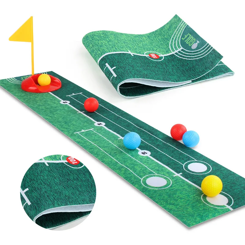 Outdoor Sports Toy Manufacturers Supply Three-in-One Sticky Ball Golf Target Throwing Game Suit Made of Durable Plastic