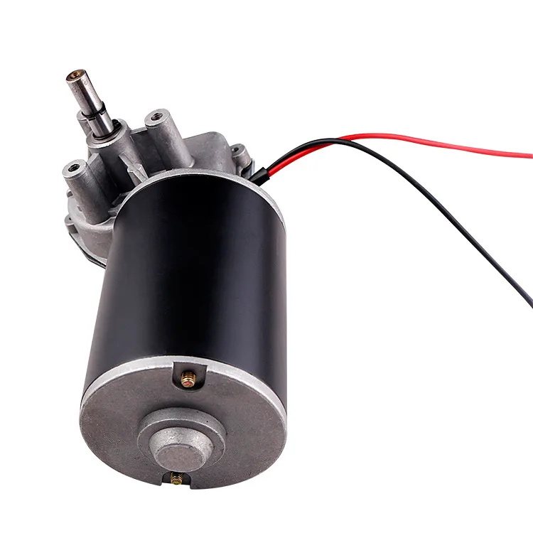 DC 220V high torque geared dc motor for paper shredder crushing machine 45w 30rpm