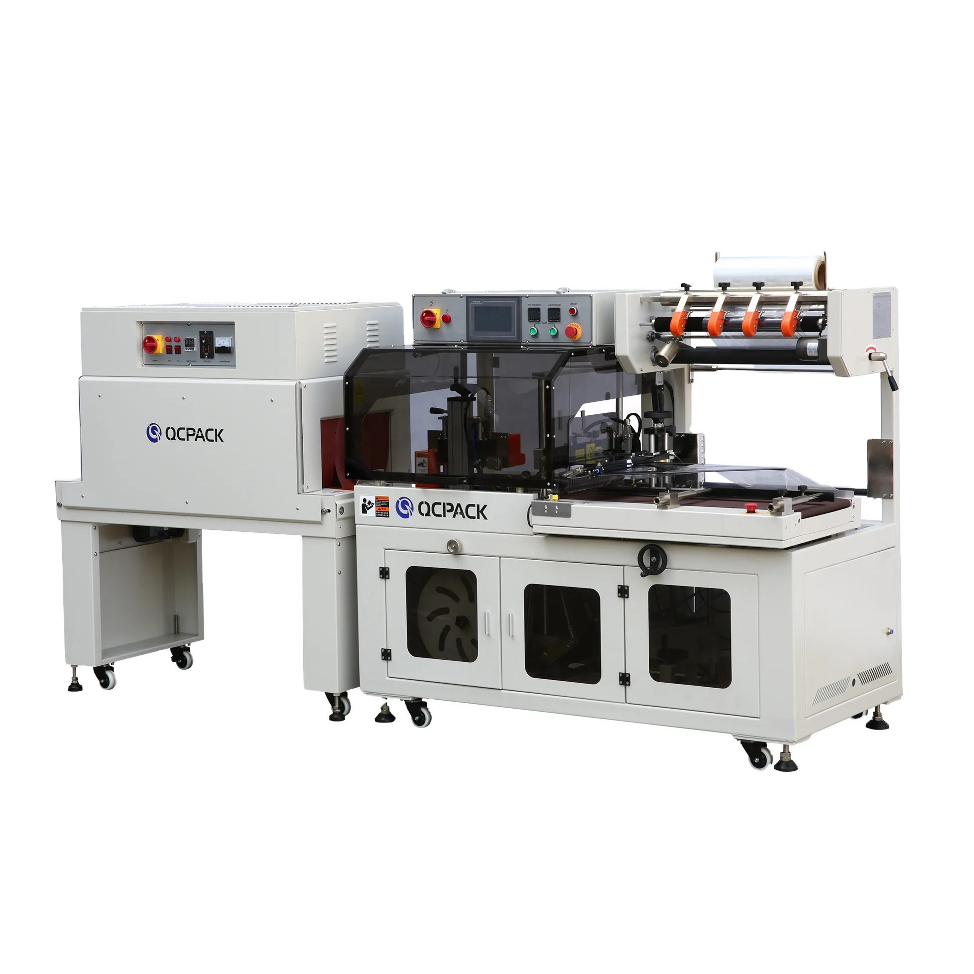 
Pof Film Sealing Mobile Phone Box Shrink Wrapping Machine 