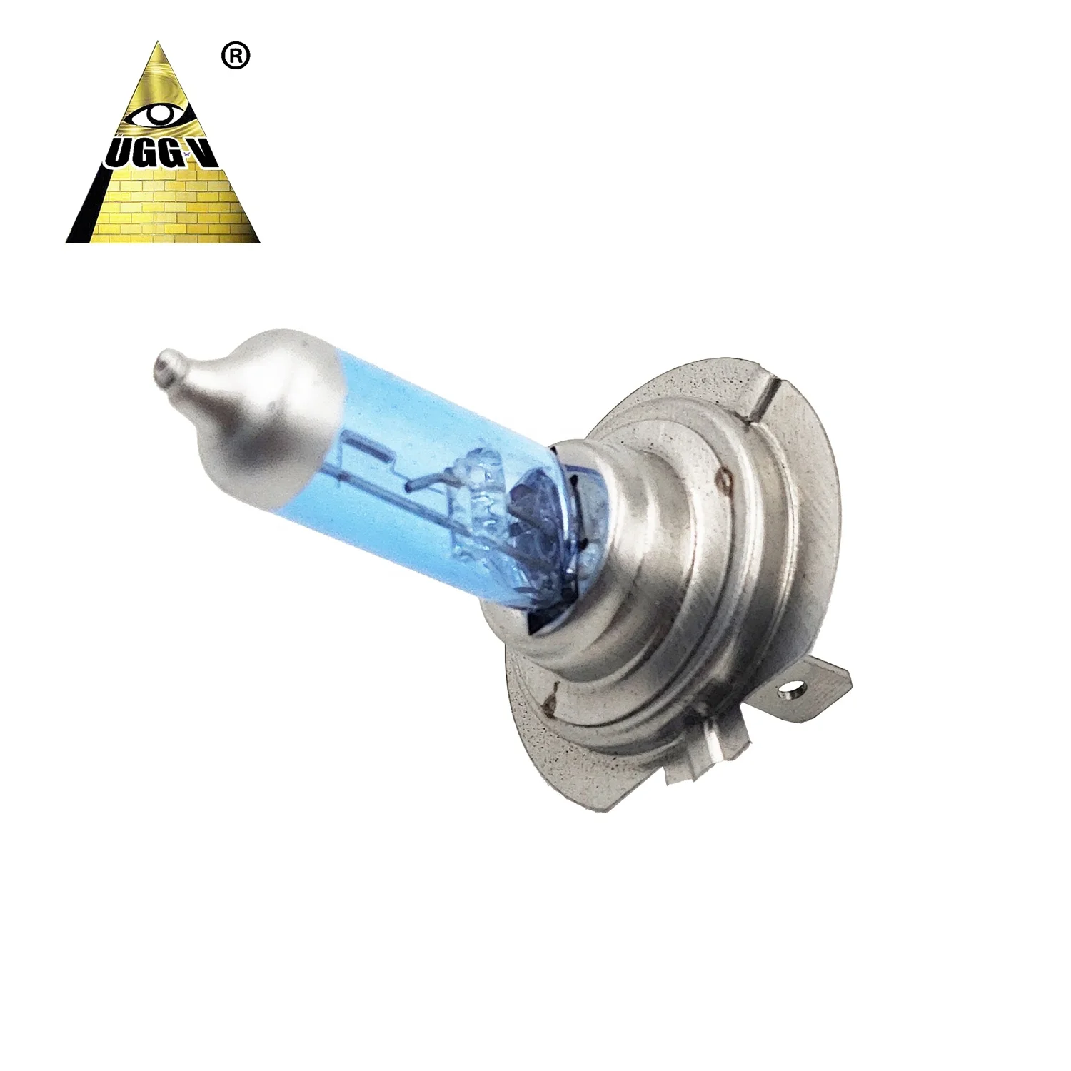 H7 Super White 55W 100W Car Headlamp Halogen Bulb UGGV Factory Auto Lighting System 12V Quartz Material 360 Car Headlamps EV