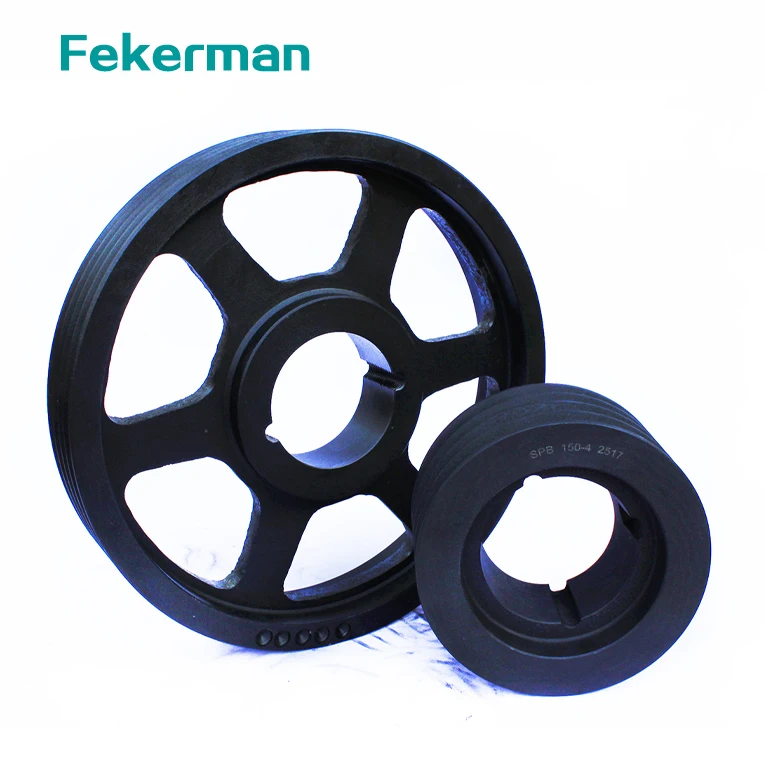 large diameter Mining machine sheave drive v belt pulleys