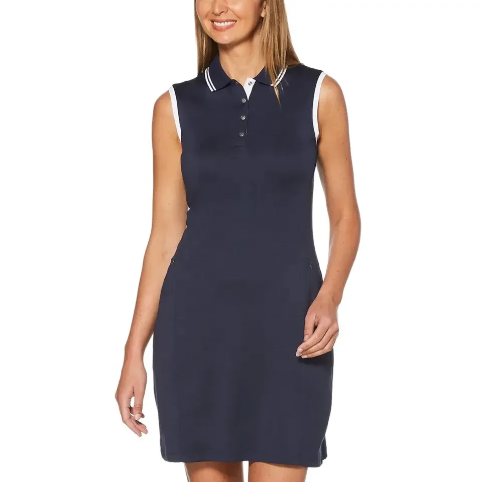 Wholesale Gym Fitness Sets sports sportswear practice athletic training yoga wear custom tennis golf dress for women