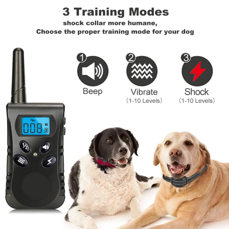 Smart Electric Dog Training Collar Pet Dog Nylon Gps Dog Tracking Collar Pet Tracker Remote Pet Training Collar