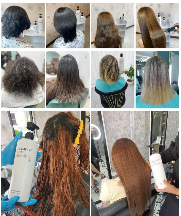 LONG Lasting Hair Smoothing Treatment rejuvenates hair Complex Brazilian Keratin Blowout