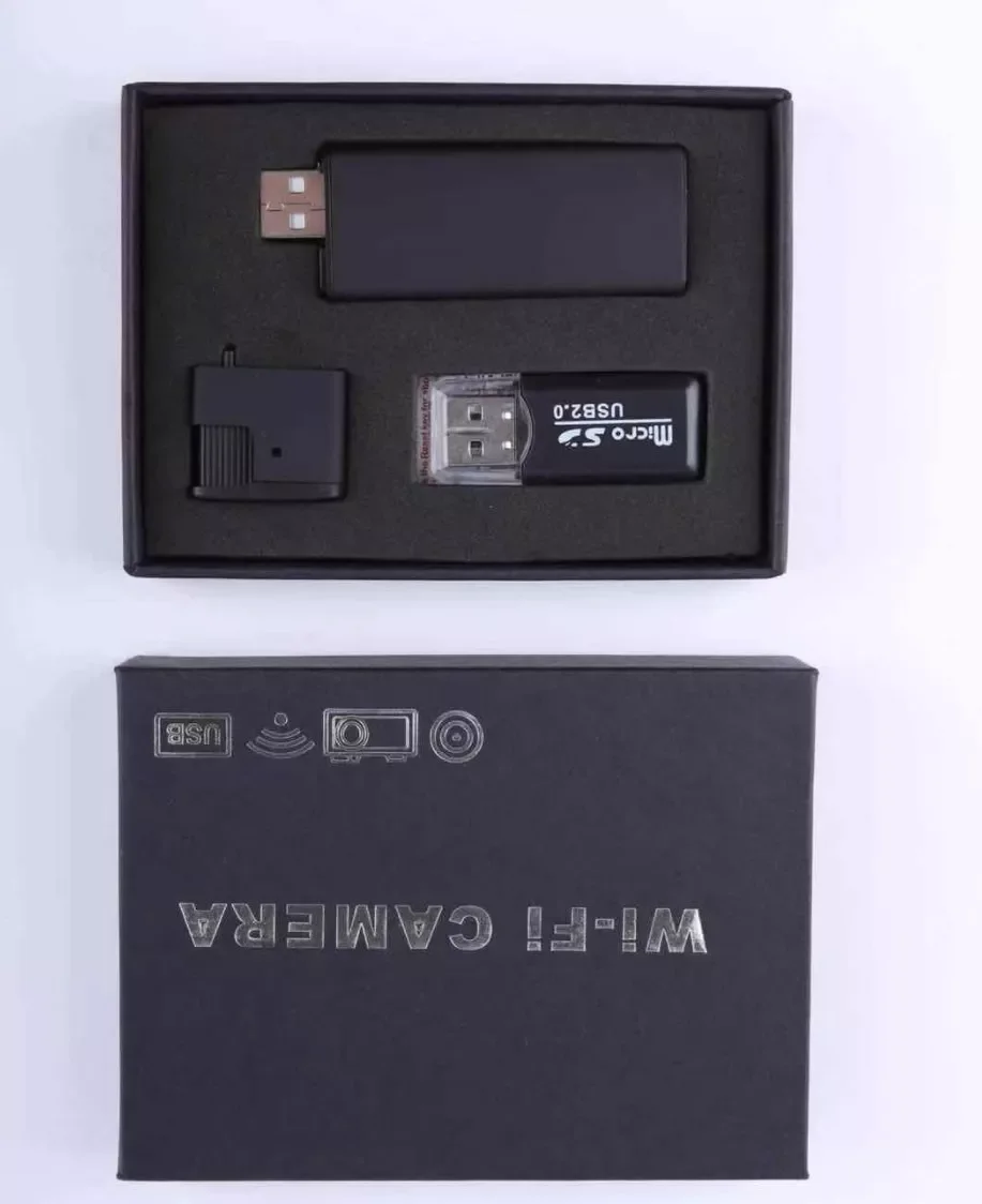 No Hole Real Lighter WiFi IP CamRecorder HD 1080P Portable Mini DVR with Night Vision Hidden Spy Camera