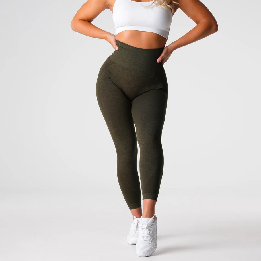 wholesale high quality butter soft leggings for women quick drying scrunch seamless ribbed contour nvgtn leggings