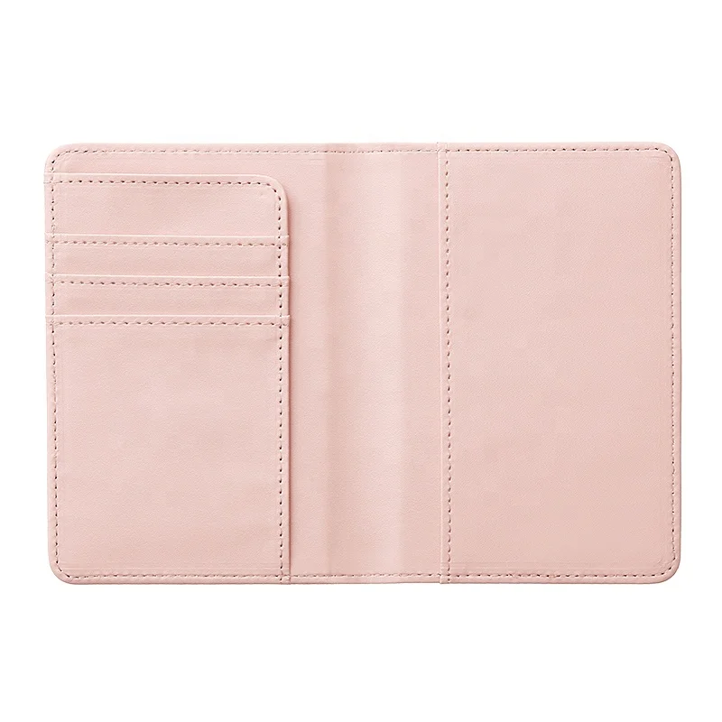 Personalized Monogram Passport Cover Saffiano Leather Travel Passport Holder