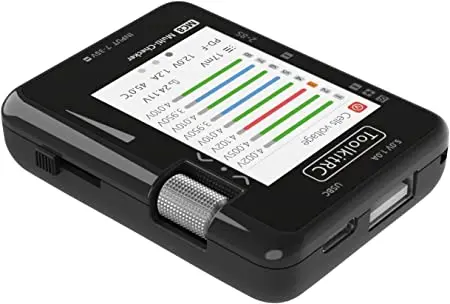 Toolkitrc MC8 мульти-проверки цифровой емкость батареи баланс проверки с USB-C USB-A быстрой зарядки
