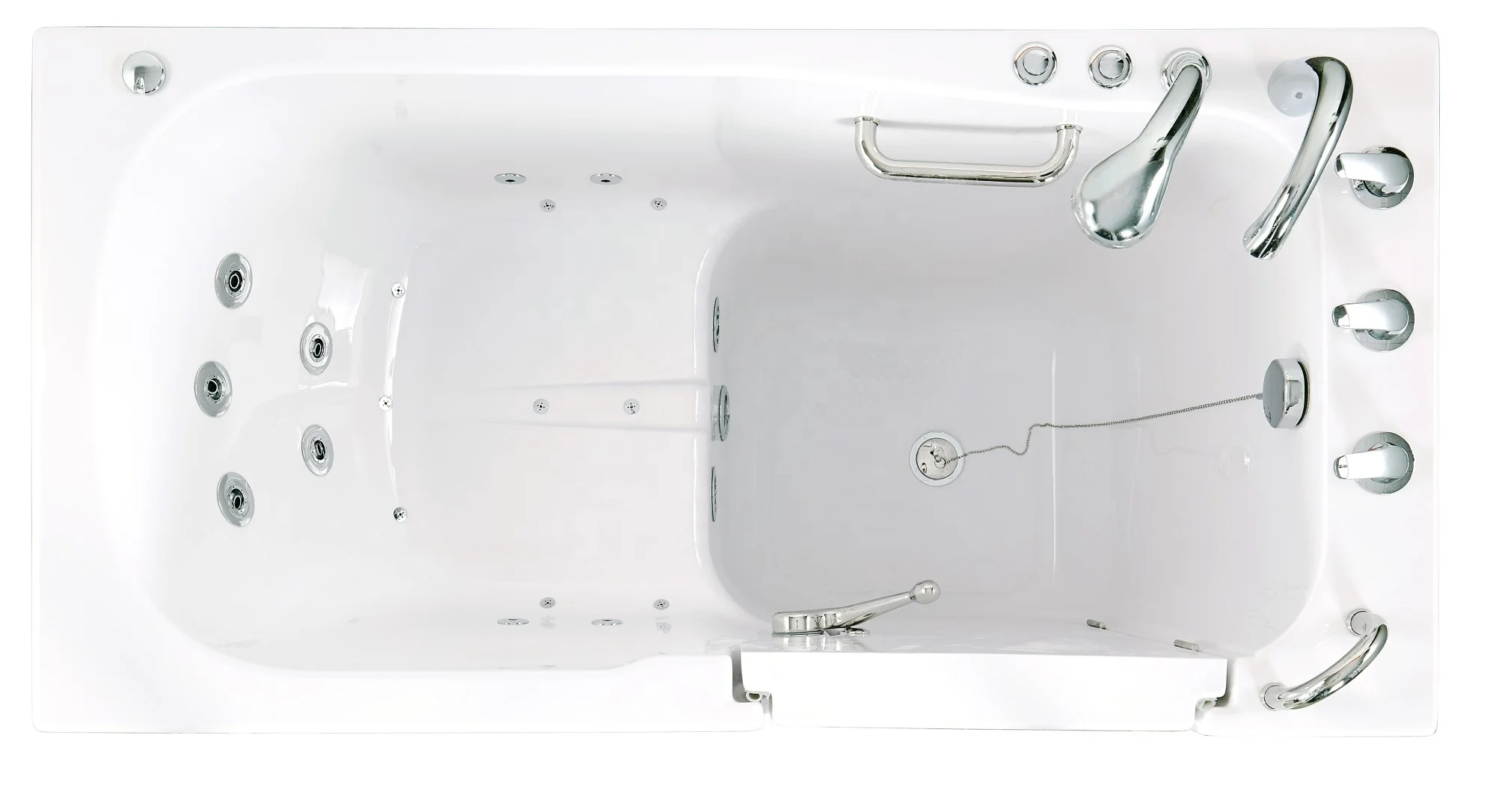 Zink K505 Accessibility Elderly Seniors Walk In Bathtub With Door