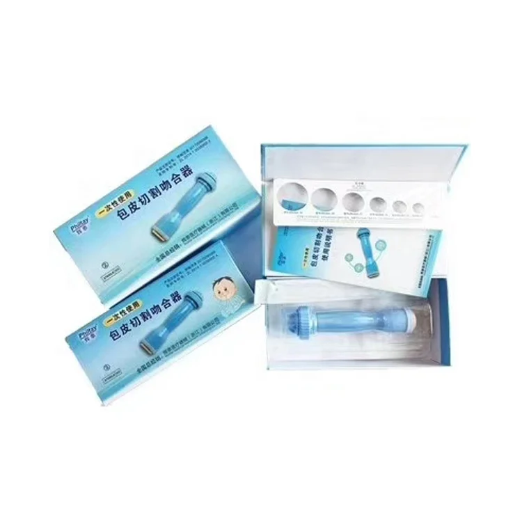 CE ISO Approved Disposable Circumcision Stapler Plastibell Cicumcision Device for Adults Kids