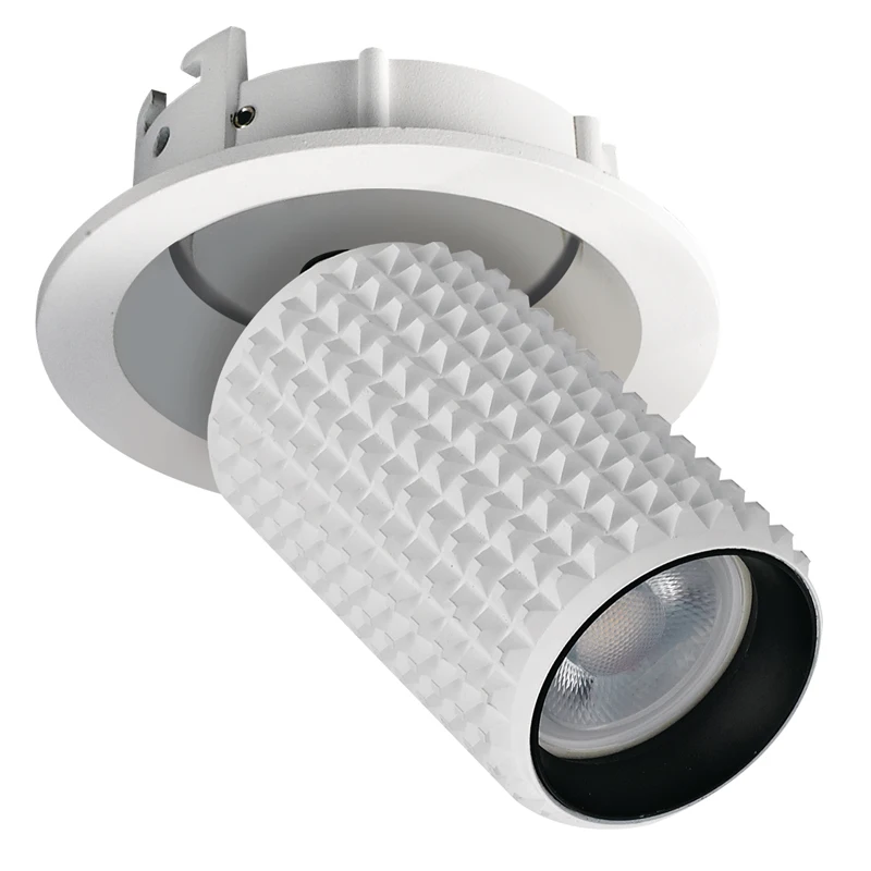 GU10 Rail Light Lamp Housing Aluminum Adjustable Three-Headed Corn-Shaped G5.3, GU10, MR16 Rail Guide Lamp Shade