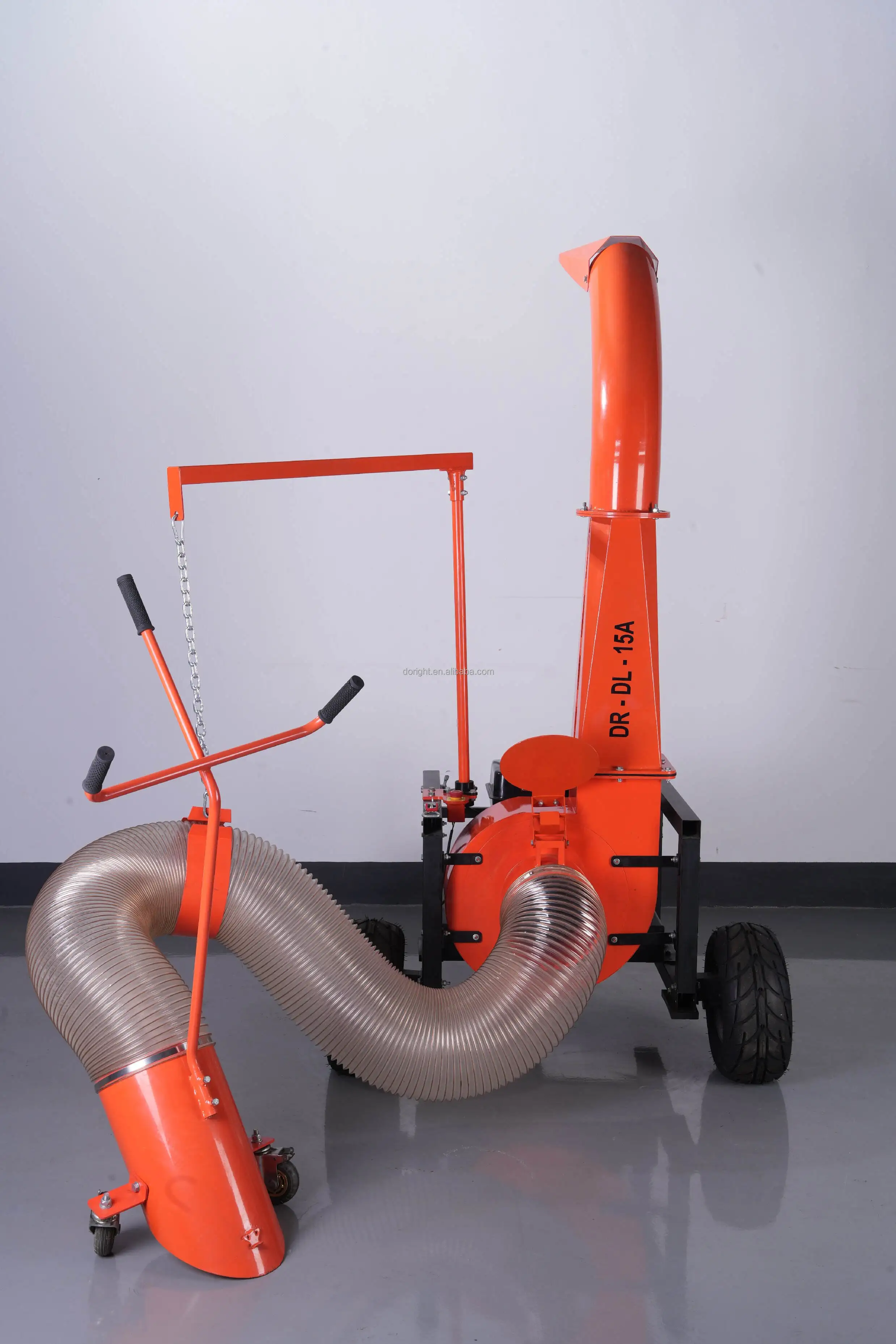 15HP professional petro four strokes leaf vacuum machine