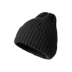 Custom Fashion New Design Unisex Winter Wool Knitted Hat Soft Warm High Quality Cable Knit Plain Beanies For Unisex