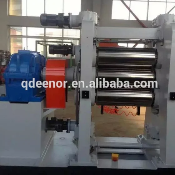 Rubber calender machine made by Qingdao Eenor Rubber Calendar Machinery price