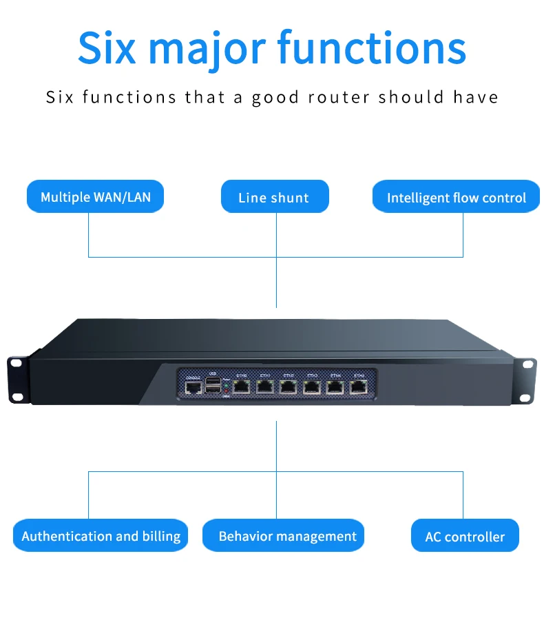 core i7-3520M cpu 1U rackmount server computing chassis cloud mini computer server with 6 gigabit lan support pfsense