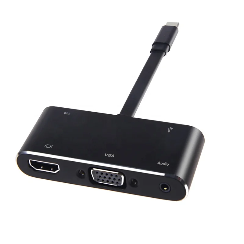 Разветвитель RIGHTCABLE с Type C на 4k Hdtv Vga Аудио Usb-c Pd Usb3.0 для передачи данных для Nintendo Switch Macbook Pro Samsung Galaxy S8 S9