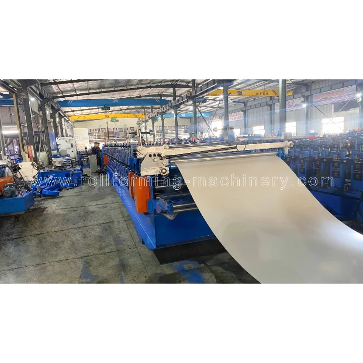 Automatic High Quality Double Layer Roof Panel Roll Form Machine For Deck Floor And Trapezoidal